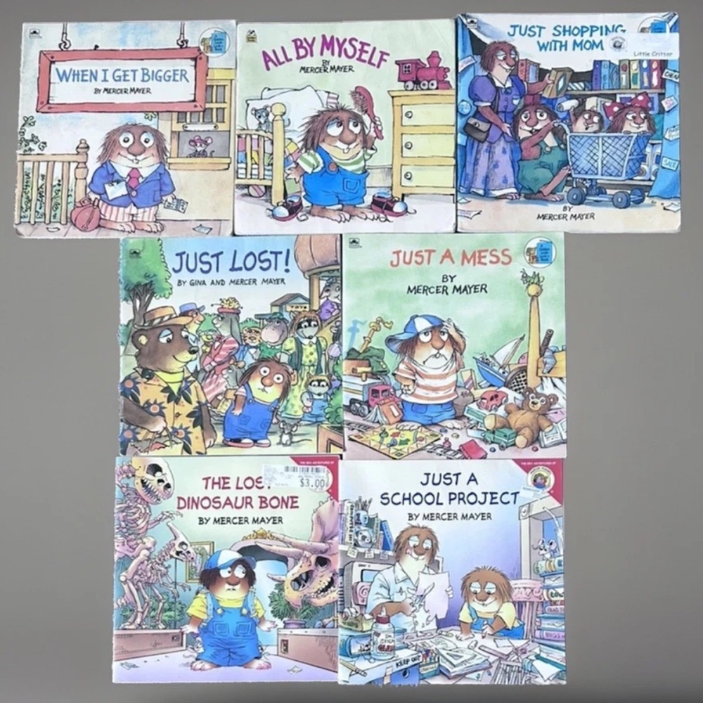 Little Critter lot of 7 kids books soft cover 1983-2007